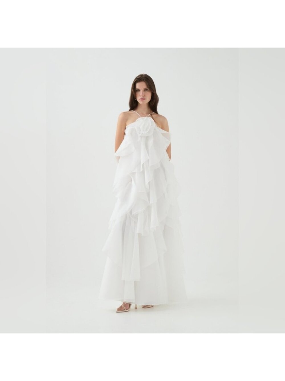 Aje Pandorea Layered Maxi Dress
